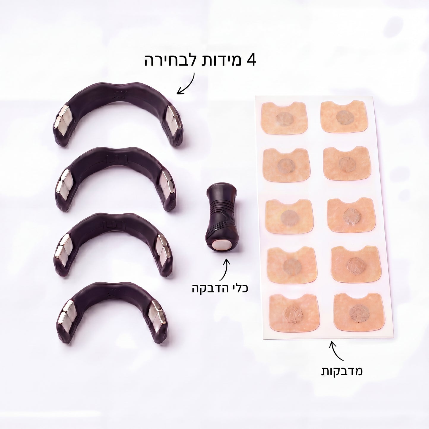 אפיקס רצועת אף צד אפי לשיפור נשימה בזמן שינה