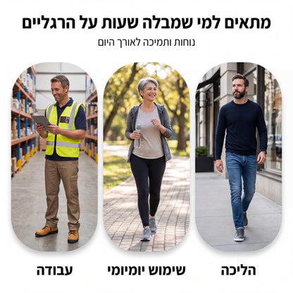 CloudStep – הצעד הראשון בבוקר מרגיש כמו דקירה בעקב?