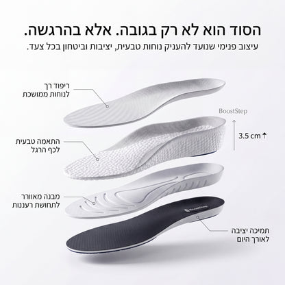 BoostStep – הבוסט הקטן שמשנה את הדרך שבה אתה מרגיש בכל מקום