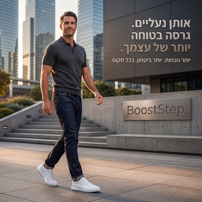 BoostStep – הבוסט הקטן שמשנה את הדרך שבה אתה מרגיש בכל מקום